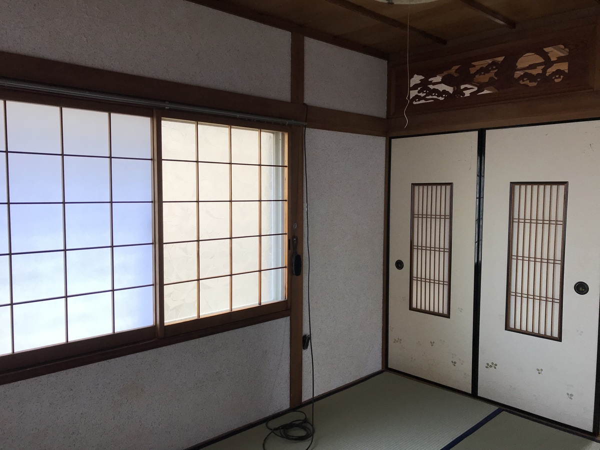 徳島市　名東町にて2階の部屋のリフォームです イメージ画像