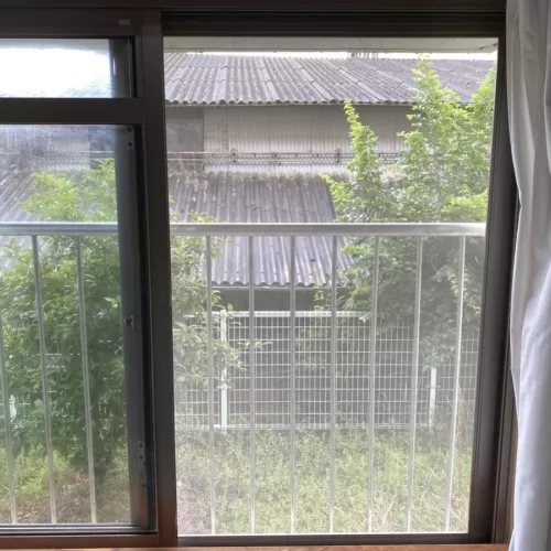 徳島市　国府町にて網戸の張り替えですのサムネイル