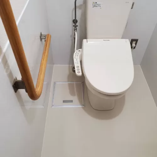 徳島市　名東町にてトイレのリフォームです。のサムネイル