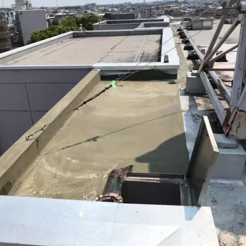 徳島市のマンションの屋上の防水工事ですのサムネイル